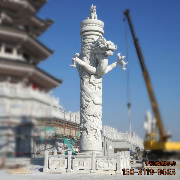 華表石雕_城市景觀(guān)建設柱子