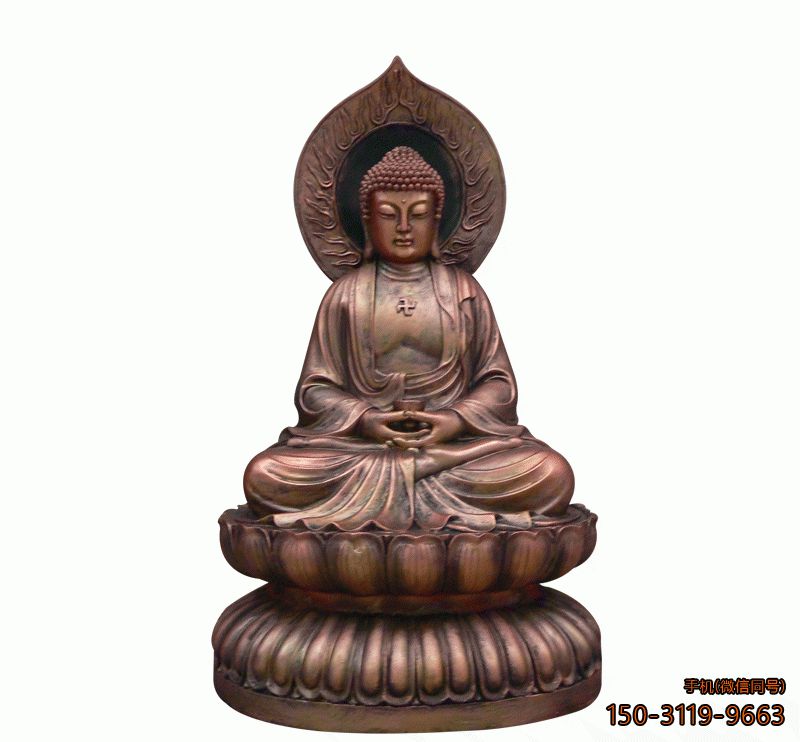 如來(lái)佛像_寺廟宗祠如來(lái)菩薩銅像雕塑