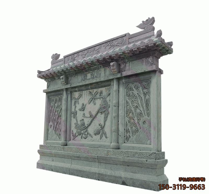 大理石影壁_景區公園庭院景觀(guān)浮雕