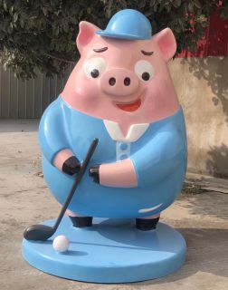設計玻璃鋼卡通雕塑時(shí)要注意些什么？