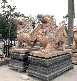 解說(shuō)石雕貔貅是成對擺放的嗎？