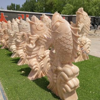 石雕魚(yú)要怎樣擺放