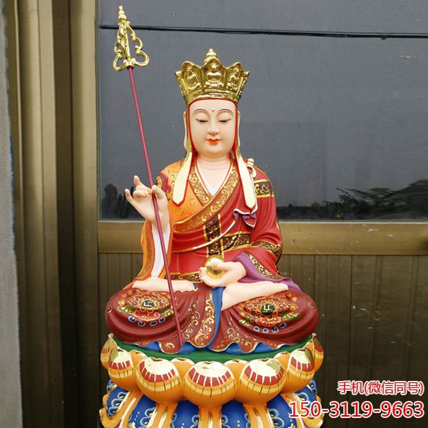 地藏王菩薩雕塑_寺廟祭祀佛像廠(chǎng)家定制
