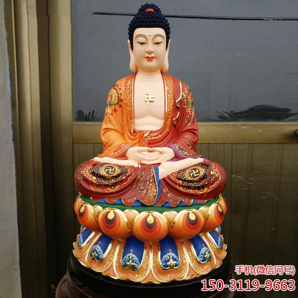 如來(lái)佛祖雕塑_寺廟祭祀佛像廠(chǎng)家定制