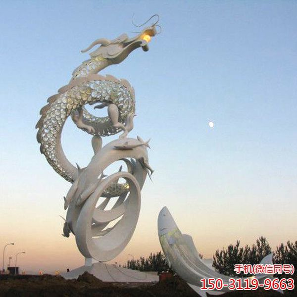 《游龍》不銹鋼動(dòng)物景觀(guān)