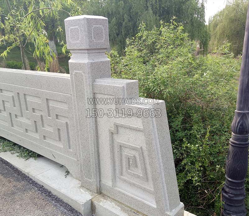 園林大理石景觀(guān)石欄板石雕 (2)雕塑