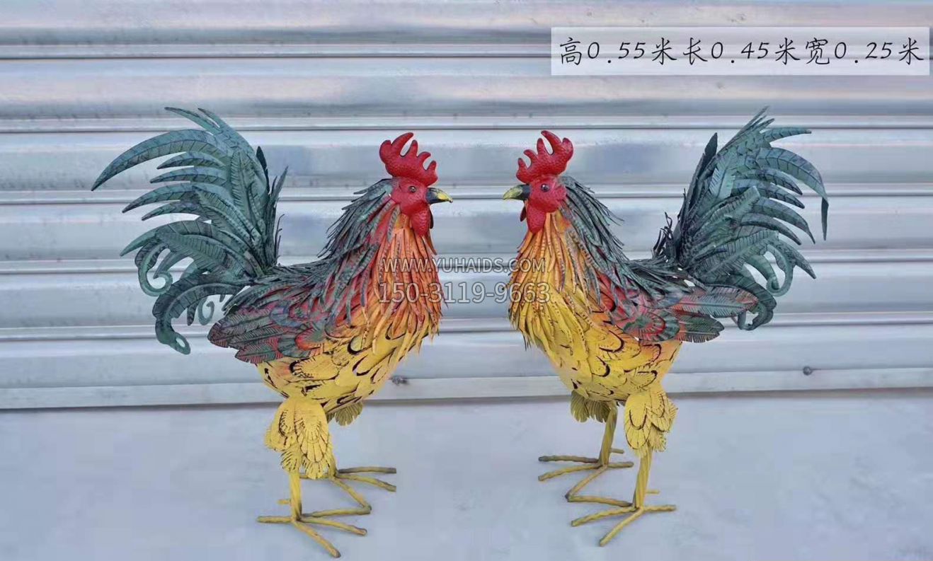 不銹鋼彩繪公雞雕塑廣場(chǎng)景觀(guān)雕塑 不銹鋼彩繪公雞雕塑廣場(chǎng)景觀(guān)雕塑