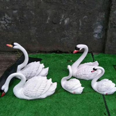 石雕公園噴水天鵝有什么寓意？