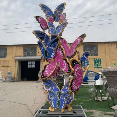 戶(hù)外大型彩繪蝴蝶公園景觀(guān)有什么寓意？