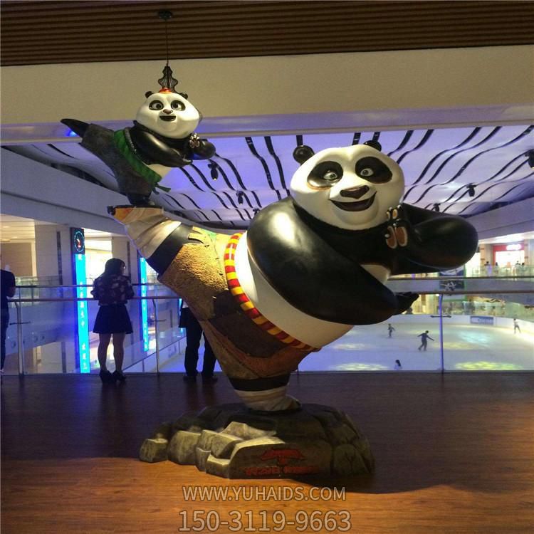  游樂(lè )園玻璃鋼卡通彩繪動(dòng)物雕塑 