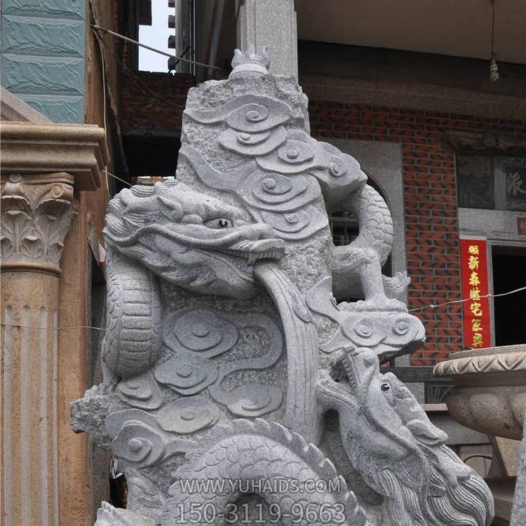 公園景觀(guān)花崗巖石雕十二生肖動(dòng)物擺件 雕塑