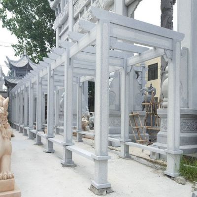 小區戶(hù)外大理石石雕長(cháng)廊