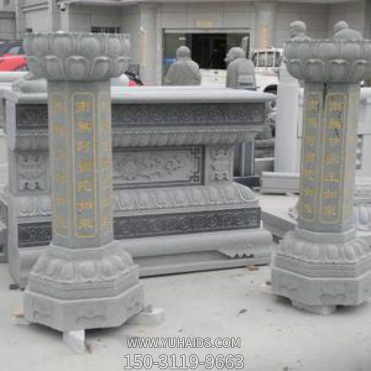 大理石石雕庭院戶(hù)外蓮花臺雕塑