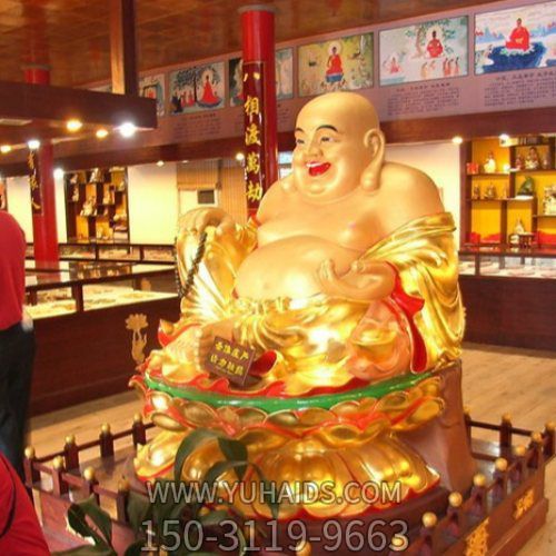 大型寺廟景觀(guān)彌勒佛雕塑