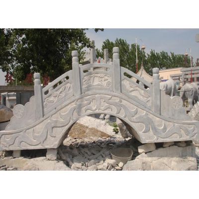 青石雕刻園林復古小拱橋景觀(guān)庭院裝飾擺件