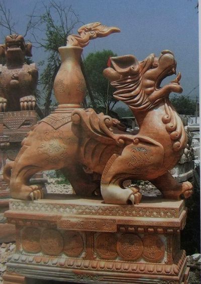 戶(hù)外庭院鎮宅辟邪神獸石雕貔貅雕塑