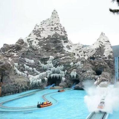 戶(hù)外景區水泥塑石假山手工直塑仿真山