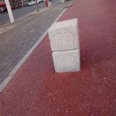 花崗巖擋車(chē)圓柱人行道廣場(chǎng)路障石墩