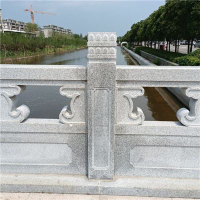 青石砂石戶(hù)外河道大理石護欄欄桿欄板雕塑