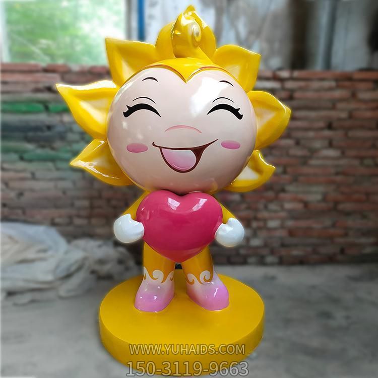 玻璃鋼卡通公仔雕塑商場(chǎng)門(mén)店落地擺件