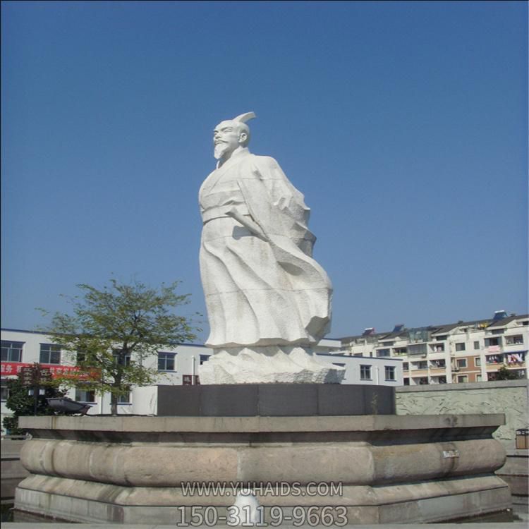 工廠(chǎng)企業(yè)大型大理石石雕古代名人人物雕塑