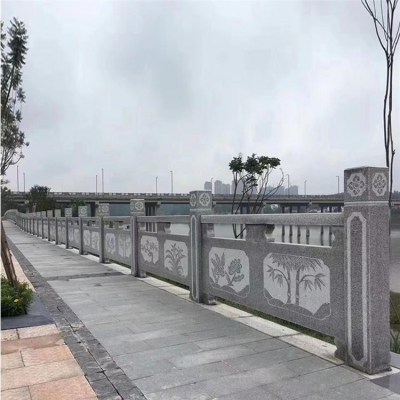 花崗巖客戶(hù)欄板，步道護欄板