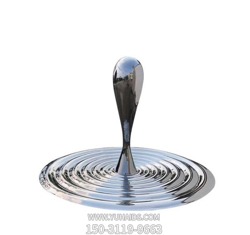 不銹鋼抽象創(chuàng )意個(gè)性水滴雕塑