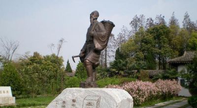 醫院景區公園古代醫學(xué)家李時(shí)珍鍛造純銅雕塑