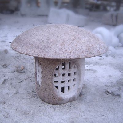 石燈籠寺廟花崗巖戶(hù)外草坪地燈雕刻擺件