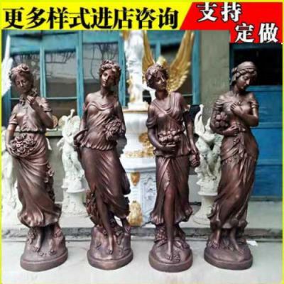 園林景觀(guān)擺放玻璃鋼歐式自由女神像