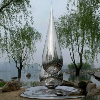 不銹鋼水滴，雨滴景觀(guān)雕塑