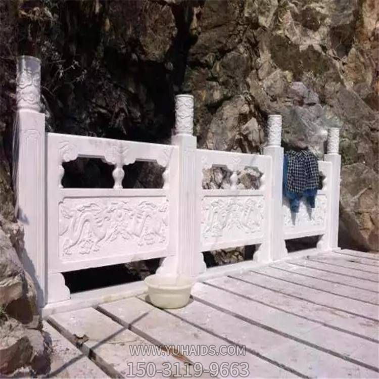 大理石 石雕戶(hù)外園林景觀(guān)護欄雕塑