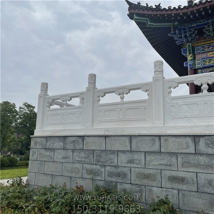 大理石石雕戶(hù)外景觀(guān)欄桿欄板雕塑