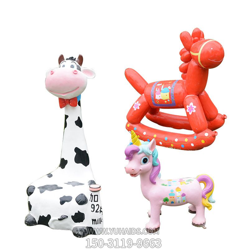 卡通玻璃鋼商業(yè)街擺放動(dòng)物坐凳美陳擺件戶(hù)外樹(shù)脂雕塑工藝品