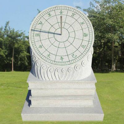 大型校園古代計時(shí)器日晷雕塑