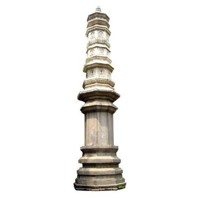 戶(hù)外寺廟大型石雕園林經(jīng)幢雕塑