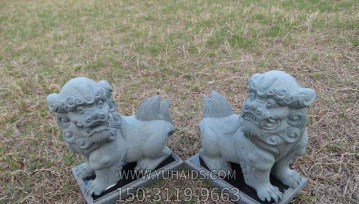 公園創(chuàng )意大理石戶(hù)外園林景觀(guān)擺件獅子雕塑