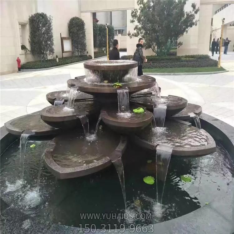 戶(hù)外公園景區創(chuàng  )意石雕流水擺件噴泉景觀(guān)雕塑