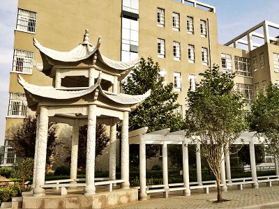 學(xué)?；▓@裝飾漢白玉仿古建涼亭花架雕塑