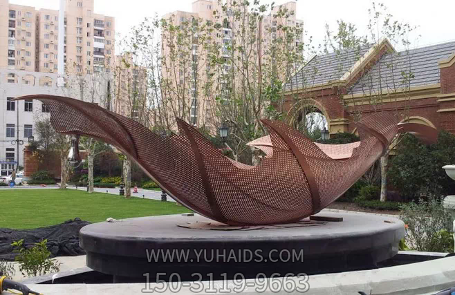 戶(hù)外廣場(chǎng)大型不銹鋼景觀(guān)雕塑