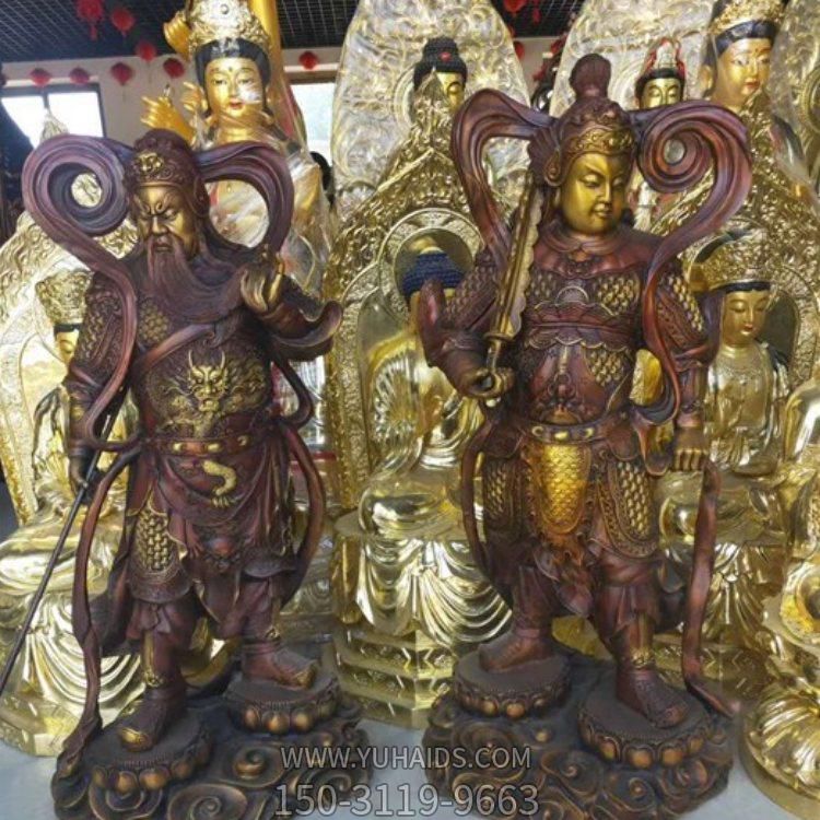 銅雕園林宗教寺廟佛像景觀(guān)雕塑
