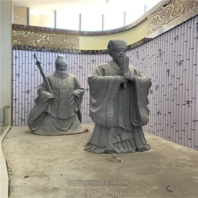 景區景點(diǎn)大型古代名人景觀(guān)石雕擺件雕塑