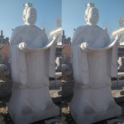 大理石雕刻古代人物雕塑景區戶(hù)外廣場(chǎng)擺件
