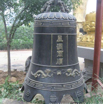 風(fēng)調雨順鑄銅鐘，吊鐘，掛鐘