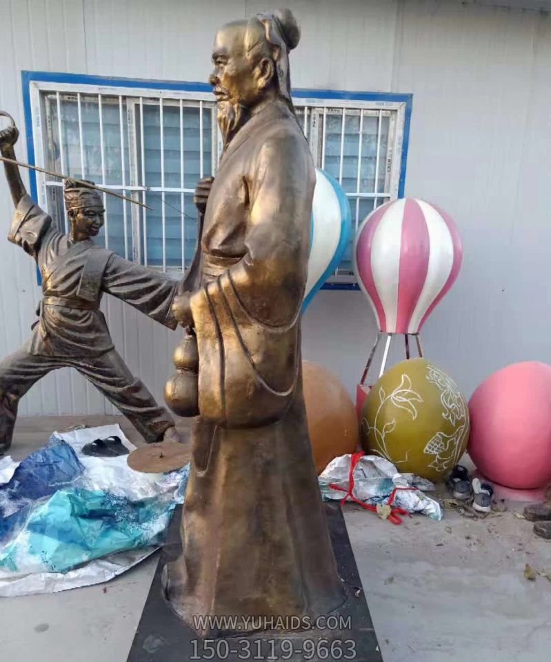 戶(hù)外古代人物名醫銅雕華佗雕塑 戶(hù)外古代人物名醫銅雕華佗雕塑