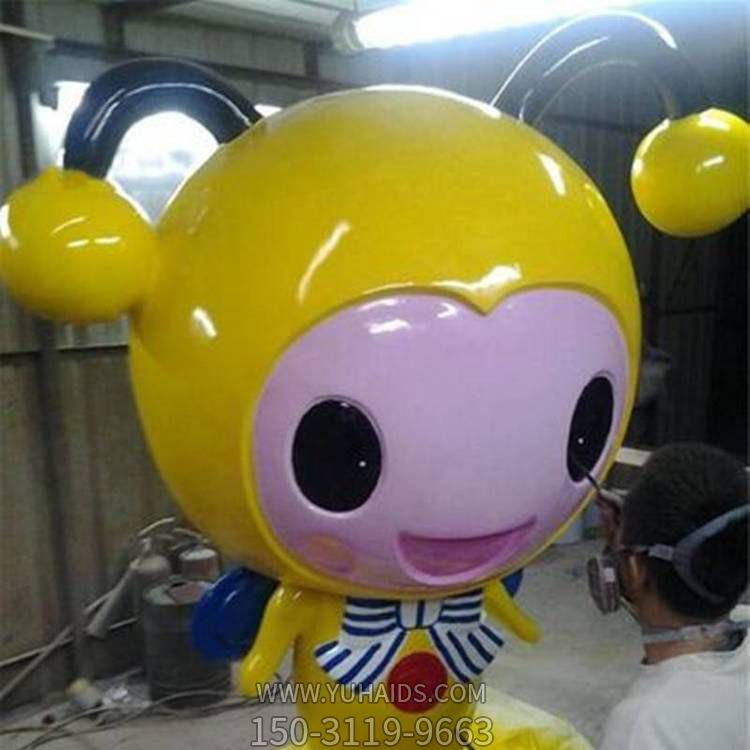 玻璃鋼卡通商場(chǎng) 戶(hù)外公園美陳裝飾品擺件雕塑