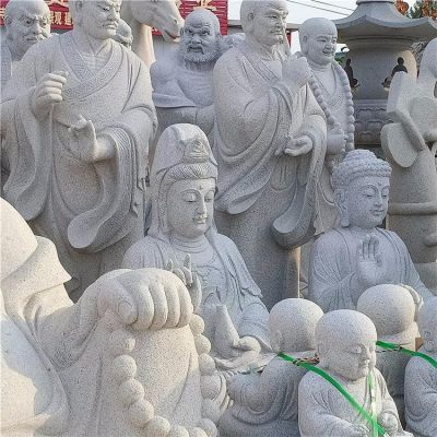 石雕佛像、菩薩像
