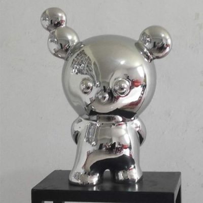 鏡面不銹鋼室內創(chuàng  )意景觀(guān)雕塑擺件