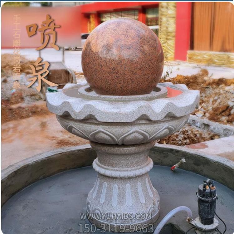 庭院別墅風(fēng)水球噴泉景觀(guān)雕塑