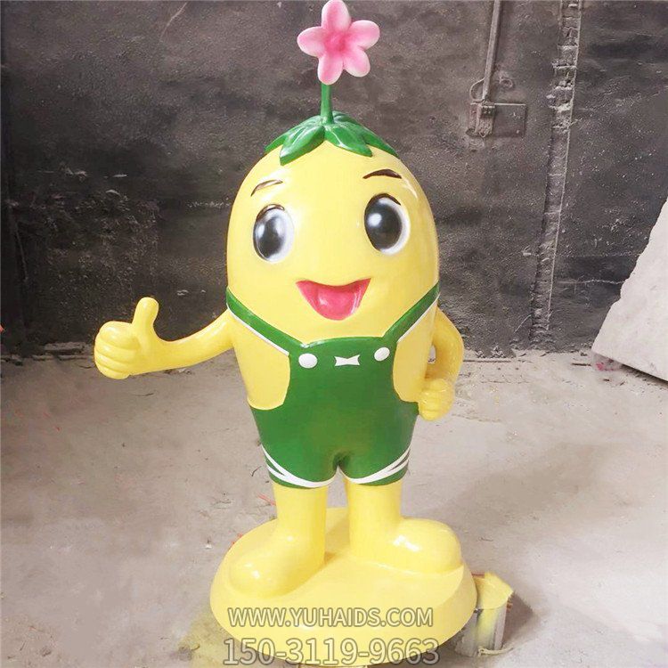 幼兒園擺放玻璃鋼創(chuàng  )意卡通人物雕塑